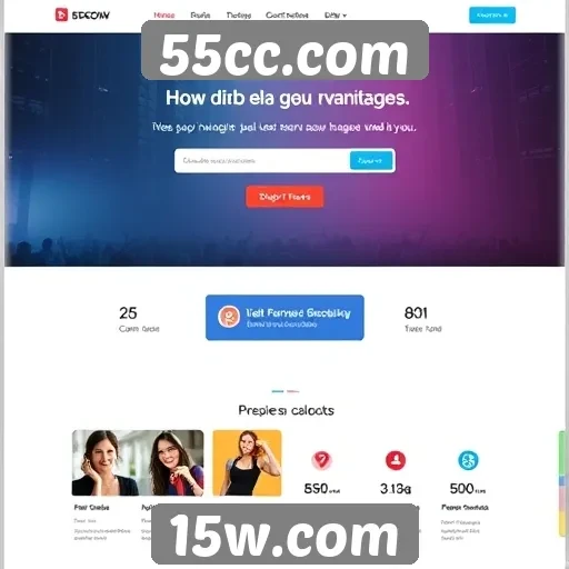 Avaliação da interface e usabilidade do 55cc.com